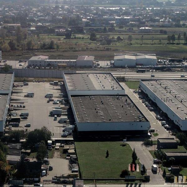 Factory buildings and logistic area